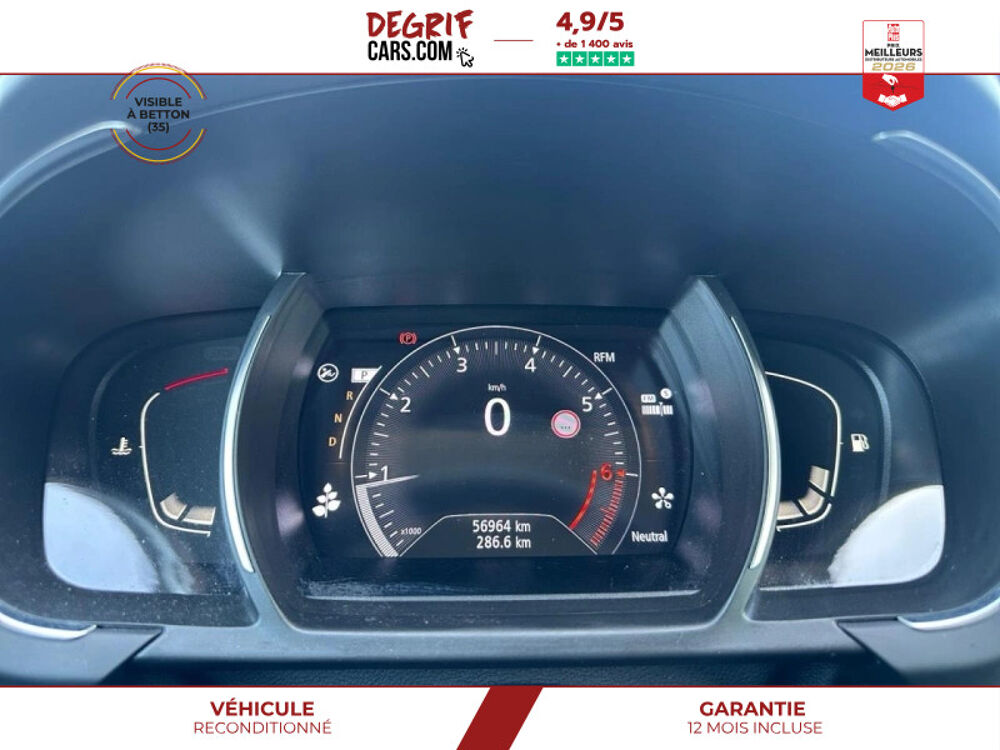 Divers IV 1.3 TCe 140 EDC Intens + PARK ASSIST + BOSE + JA 20 2019 occasion 35830 Betton