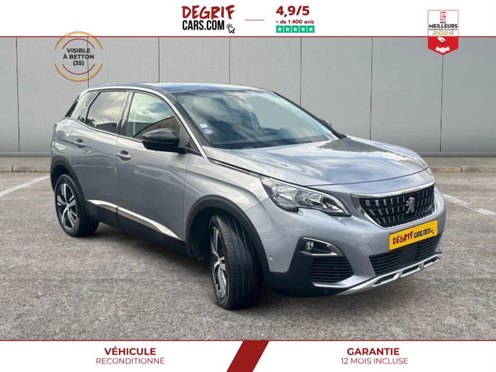 3008 1.6 THP 165 EAT6 Allure + CARPLAY + GARANTIE 12 MOIS 2017 occasion 35830 Betton