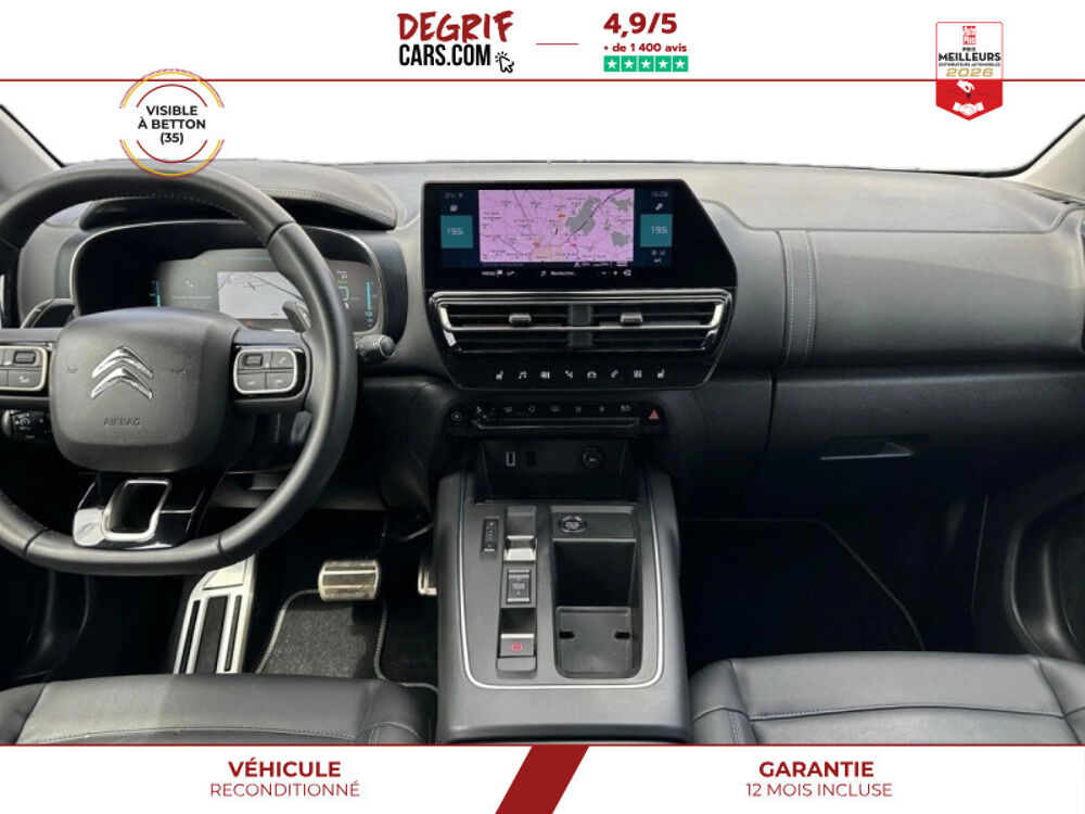 C5 aircross Hybrid Rechargeable 225 &euml;-EAT8 Shine Pack + CHARGEUR 7,4 KW 2023 occasion 35830 Betton