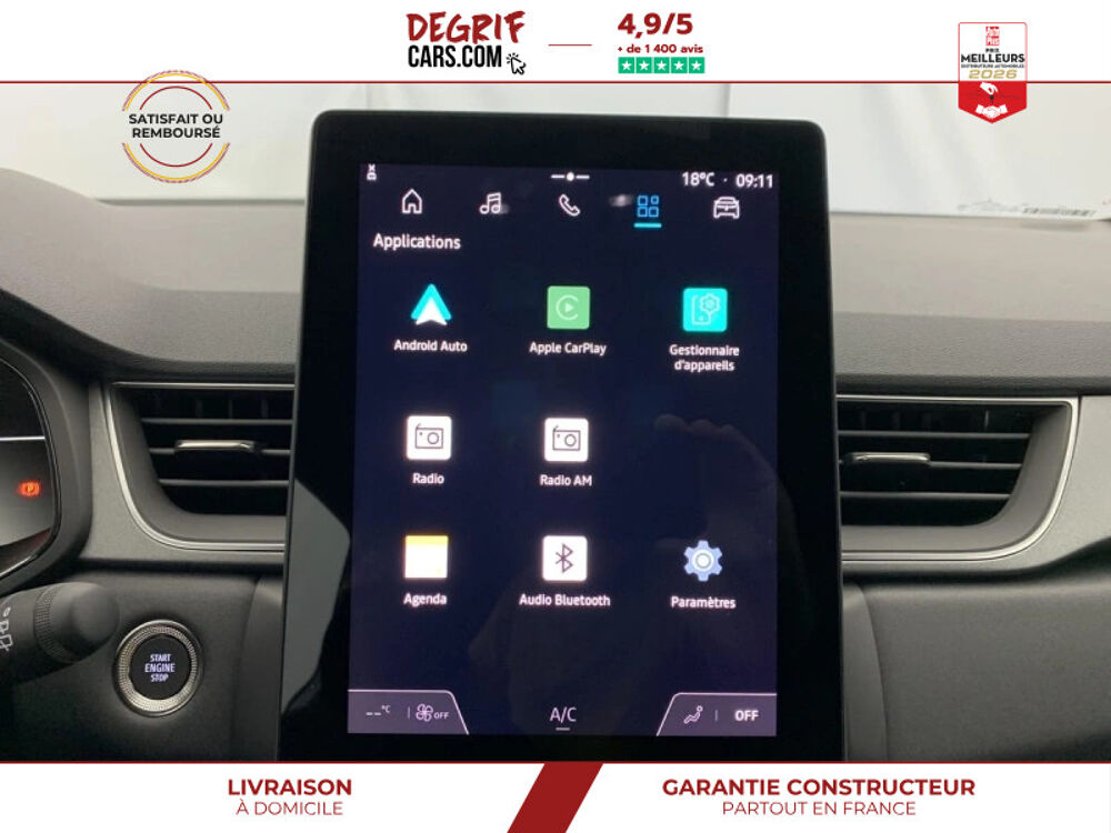 Captur TCe 115 ch Techno + ROUE DE SECOURS 2026 occasion 35830 Betton