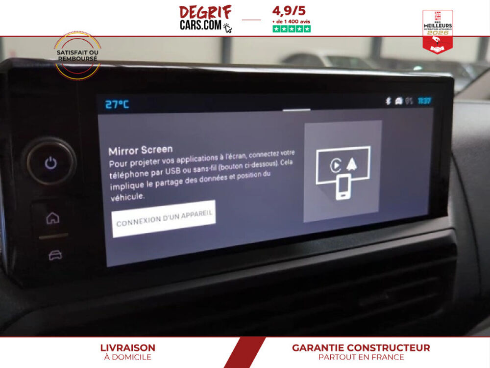 Jumpy M DIESEL 150 CH AUTOMAT + PACK CHANTIER + PACK CONNECTIVITE 2026 occasion 35830 Betton