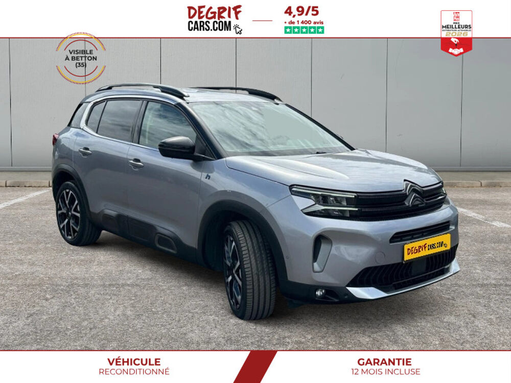 C5 aircross Hybrid Rechargeable 225 &euml;-EAT8 Shine Pack + CHARGEUR 7,4 KW 2023 occasion 35830 Betton