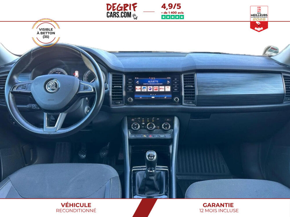 Kodiaq 2.0 TDI 150 4x4 Active + 7 PLACES + GARANTIE 12 MOIS 2018 occasion 35830 Betton