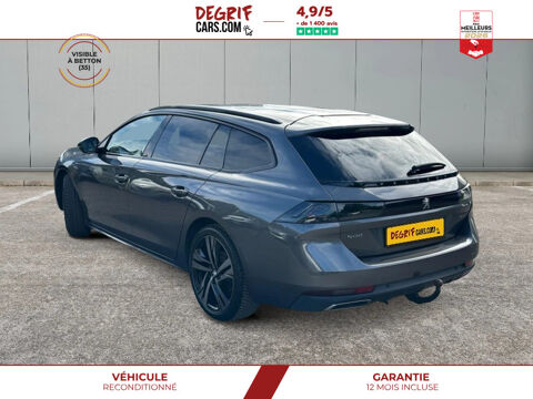 508 SW 1.5 BlueHDi 130 EAT8 GT + CUIR CHAUFFANT ET MASSANT + JAN 2022 occasion 35830 Betton