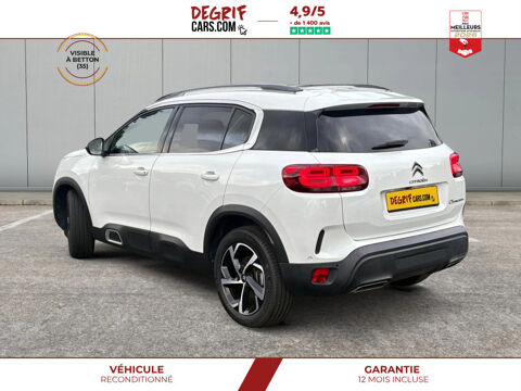 C5 aircross 1.5 BlueHDi 130 BV EAT8 Shine - BLANC NACR&Eacute; 2021 occasion 35830 Betton