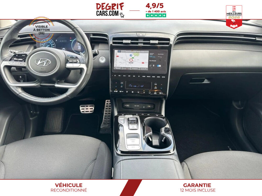 Tucson 1.6 T-GDi Hybrid 230CH BVA INTUITIVE + ATTELAGE 2023 occasion 35830 Betton
