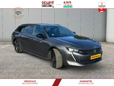 508 SW 1.5 BlueHDi 130 EAT8 GT + CUIR CHAUFFANT ET MASSANT + JAN 2022 occasion 35830 Betton