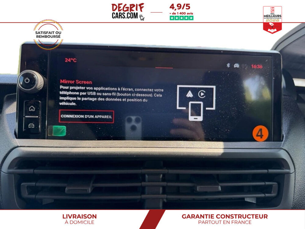 Scudo XL NOUVEAU MOTEUR 2.2 BlueHDi 180 EAT8 CABINE APPROFONDIE 5 2026 occasion 35830 Betton