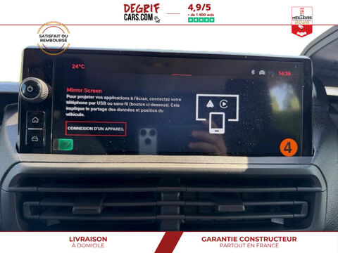 Scudo XL NOUVEAU MOTEUR 2.2 BlueHDi 180 EAT8 CABINE APPROFONDIE 5 2026 occasion 35830 Betton