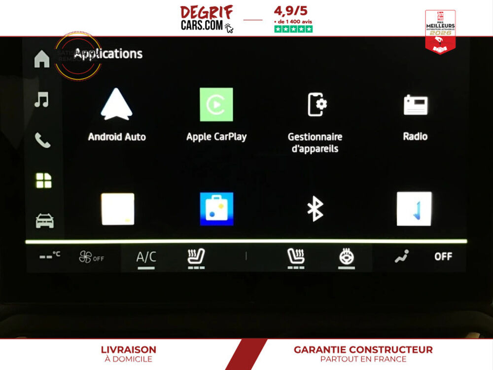 Duster EXTREME + 1.8 Hybrid 155ch Bva Extreme + 2026 occasion 35830 Betton