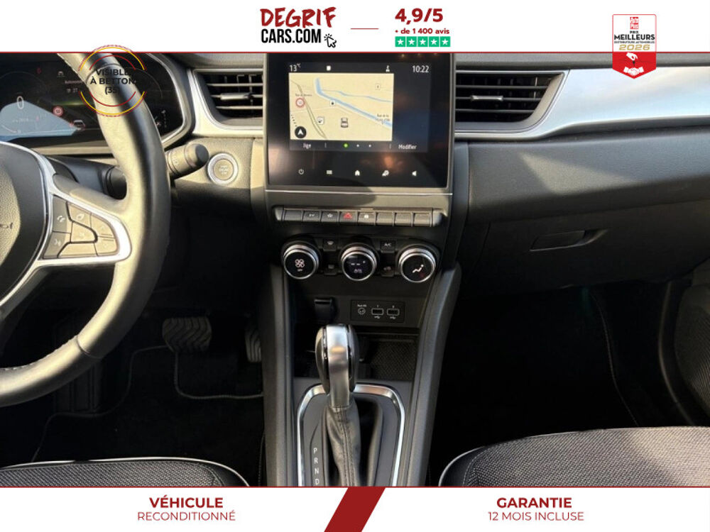 Captur 1.6 E-Tech Hybride Rechargeable 160 Techno + Pack Driving As 2022 occasion 35830 Betton