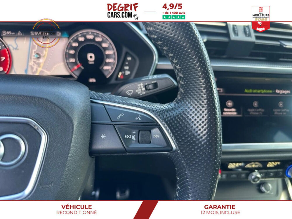 Q3 1.5 35 TFSI 150CH S-tronic S Line + ECLAIRAGE D\'AMBIANCE + 2019 occasion 35830 Betton