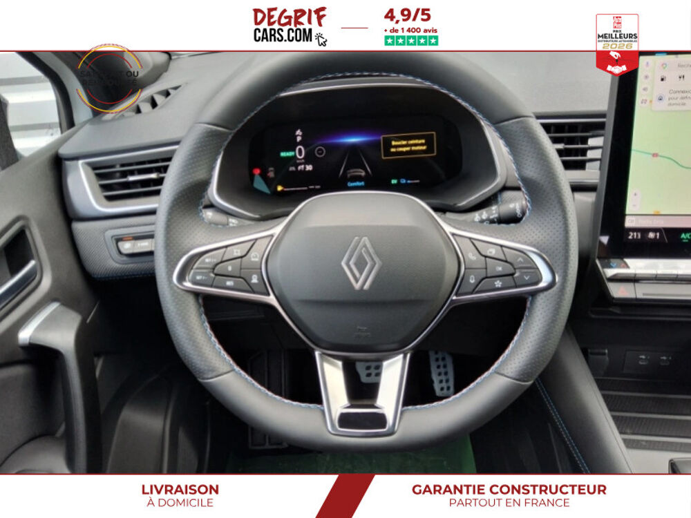 Captur E-Tech full hybrid 160 ch esprit Alpine + CAM&Eacute;RA 360 2026 occasion 35830 Betton