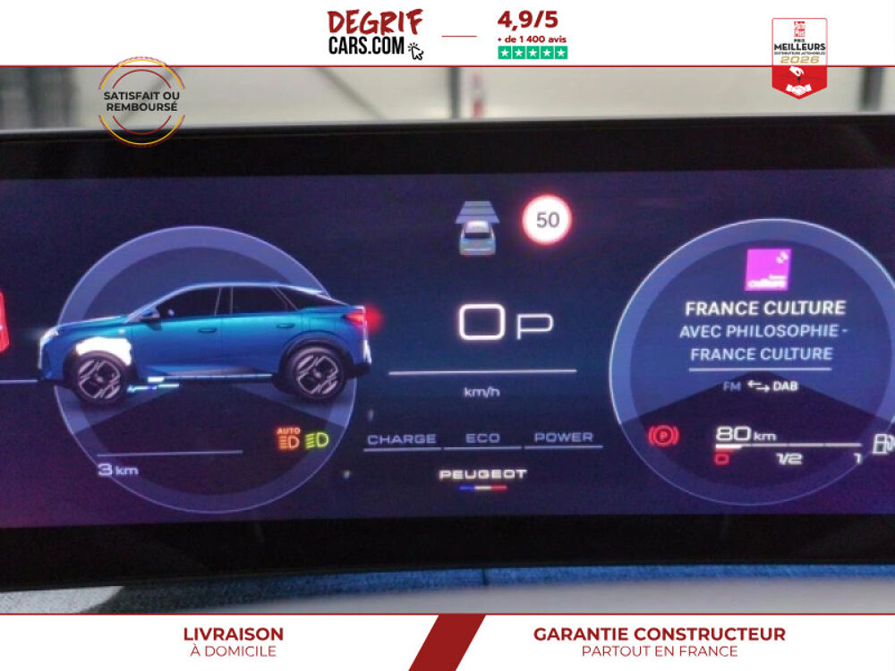 3008 HYBRID 145 BVA E-DCS6 GT + TOIT PANO + PACK 360 VISION & DRI 2026 occasion 35830 Betton