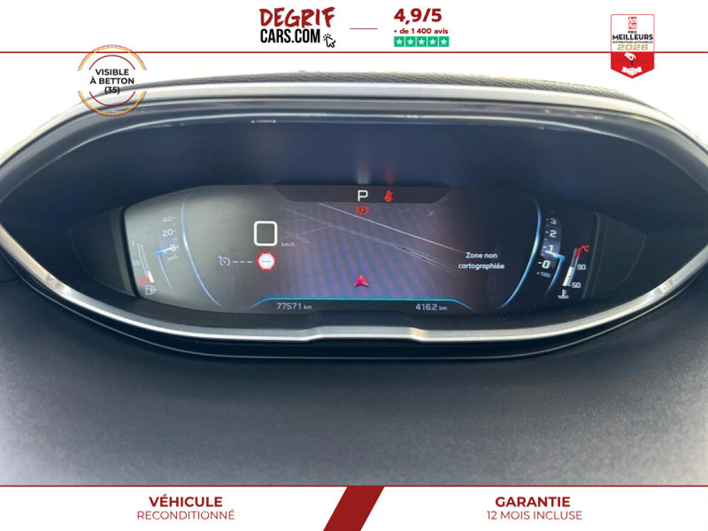 3008 1.6 THP 165 EAT6 Allure + CARPLAY + GARANTIE 12 MOIS 2017 occasion 35830 Betton