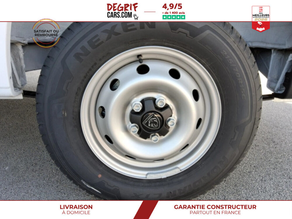 Boxer FGN TOLE 3.5 T L3H2 140 S&S BVM6 + ROUE DE SECOURS 2025 occasion 35830 Betton