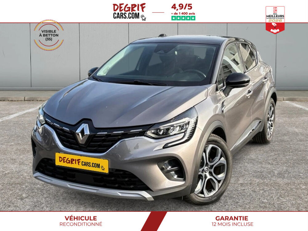 Captur 1.6 E-Tech Hybride Rechargeable 160 Techno + Pack Driving As 2022 occasion 35830 Betton