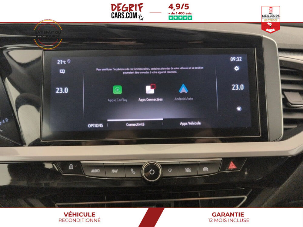Grandland Hybrid4 300 ch AWD BVA8 Ultimate 2022 occasion 35830 Betton