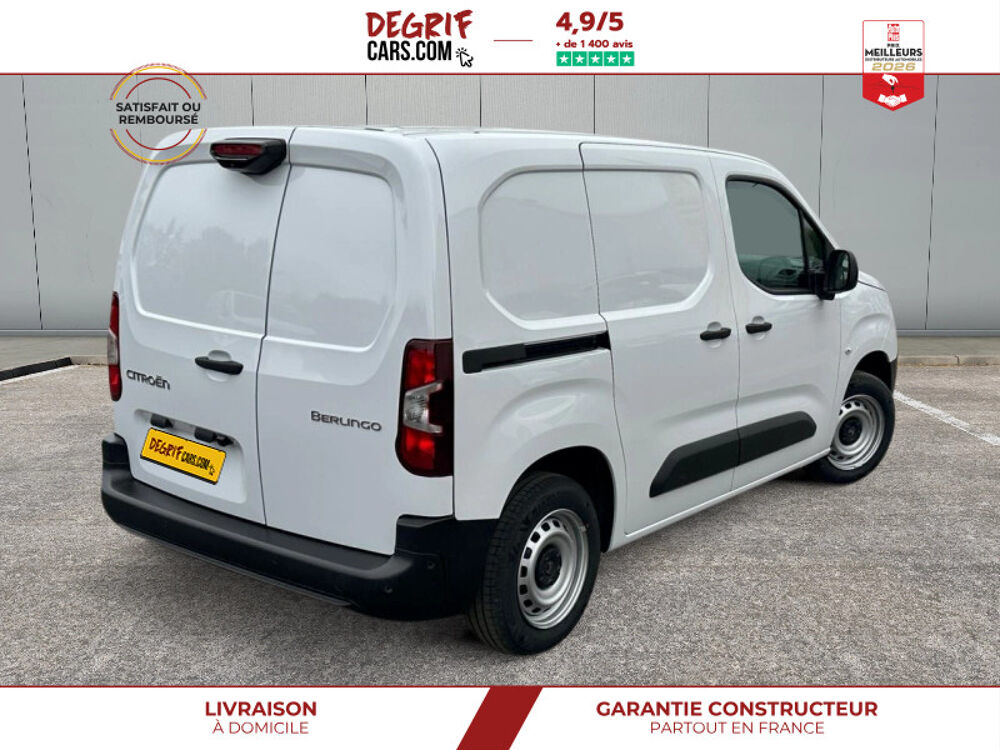 Berlingo 1.5 BlueHDi S&S 100CH FOURGON M 650KG 3 PLACES + PACK PREMIU 2025 occasion 35830 Betton