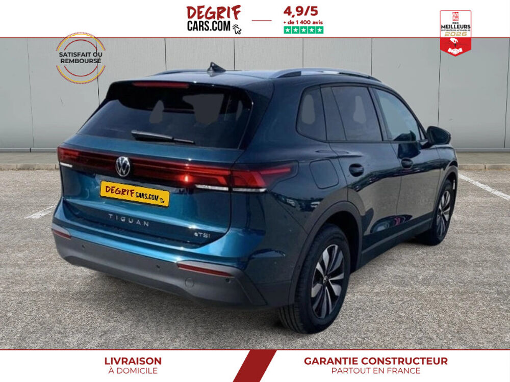 Tiguan 1.5 ETSI 150CH DSG7 Life + PACK HIVER + ROUE DE SECOURS 2026 occasion 35830 Betton