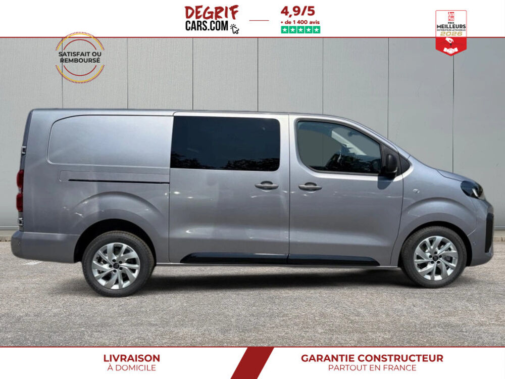 Scudo XL NOUVEAU MOTEUR 2.2 BlueHDi 180 EAT8 CABINE APPROFONDIE 5 2026 occasion 35830 Betton