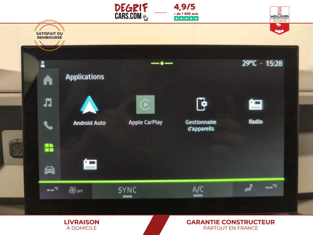 Divers Mild Hybrid 140 Journey + ROUE DE SECOURS 2026 occasion 35830 Betton