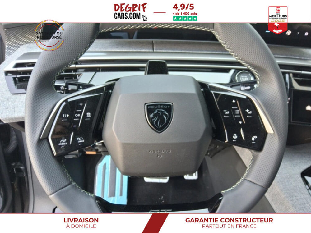 3008 Hybrid 145 e-DCS6 GT Exclusive + PACK VISION 360 & DRIVE ASS 2026 occasion 35830 Betton