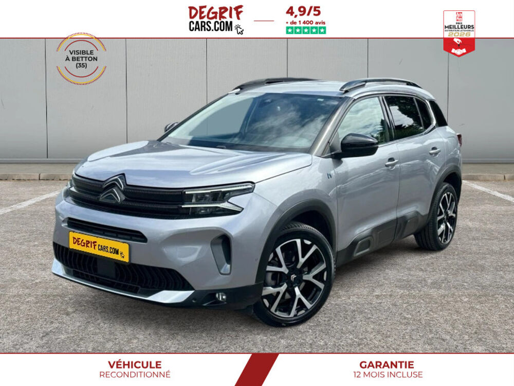 C5 aircross Hybrid Rechargeable 225 &euml;-EAT8 Shine Pack + CHARGEUR 7,4 KW 2023 occasion 35830 Betton