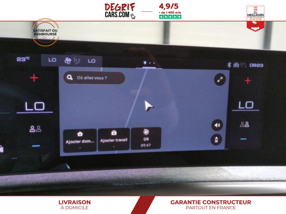 5008 HYBRID 145 CH BVA E-DCS6 7PL GT + PACK VISION 360 & DRIVE AS 2026 occasion 35830 Betton