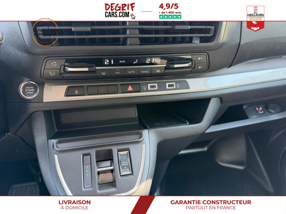 Scudo XL NOUVEAU MOTEUR 2.2 BlueHDi 180 EAT8 CABINE APPROFONDIE 5 2026 occasion 35830 Betton
