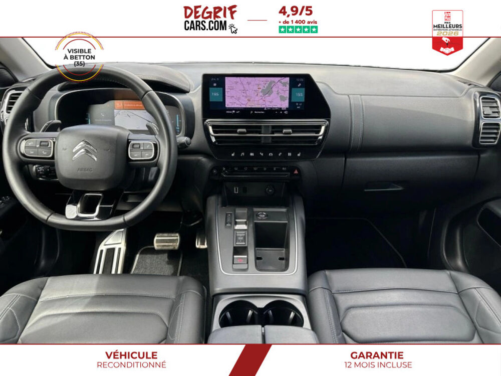 C5 aircross Hybrid Rechargeable 225 &euml;-EAT8 Shine Pack + CHARGEUR 7,4 KW 2023 occasion 35830 Betton