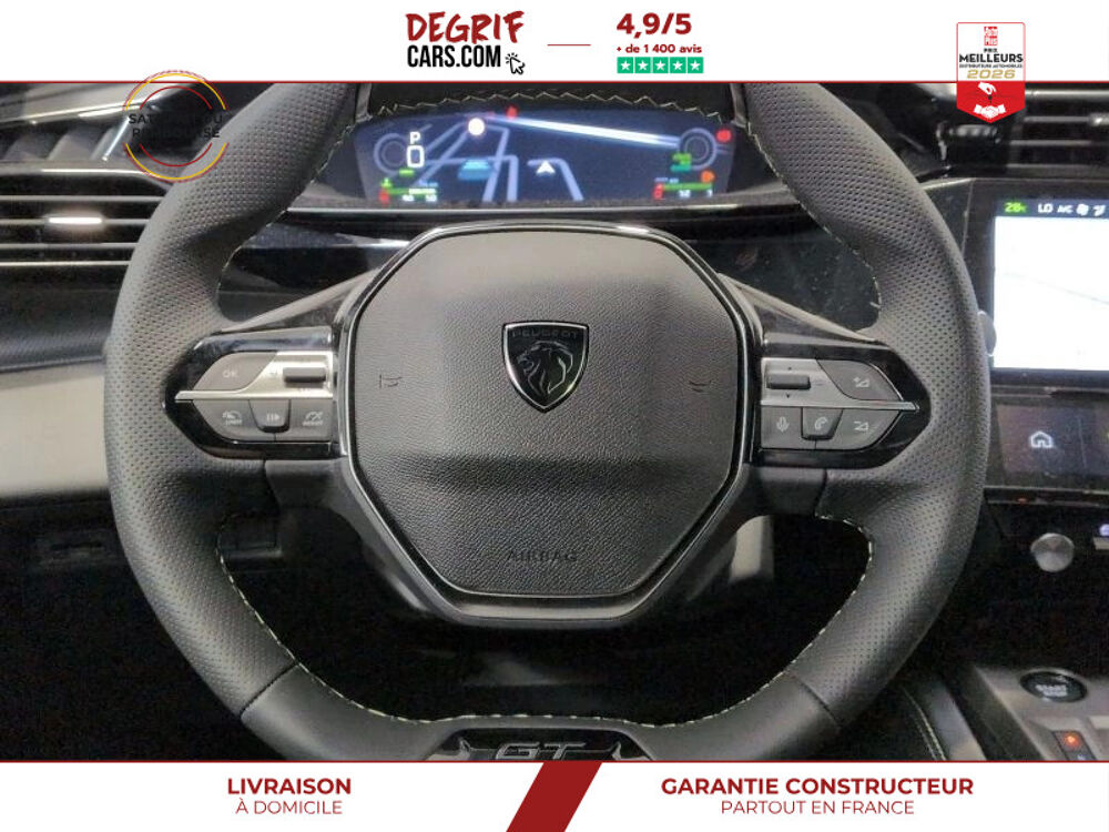 308 GT Hybrid 145 e-DCS6 + TOIT OUVRANT + PACK VISION 360 2026 occasion 35830 Betton
