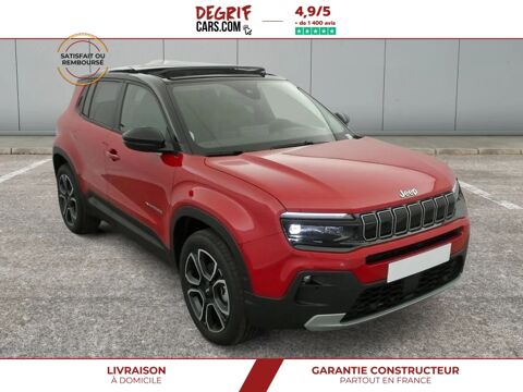 Jeep Avenger 1.2 Turbo T3 110 ch e-Hybrid BVR6 Summit + TOIT OUVRANT 2025 occasion Betton 35830