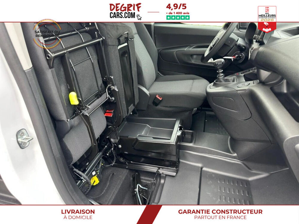 Berlingo 1.5 BlueHDi S&S 100CH FOURGON M 650KG 3 PLACES + PACK PREMIU 2025 occasion 35830 Betton