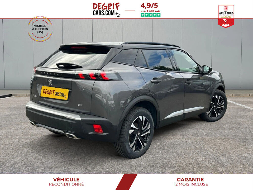 2008 1.2L PureTech 130 EAT8 GT + OPTIONS + TVA R&Eacute;CUP&Eacute;RABLE 2023 occasion 35830 Betton