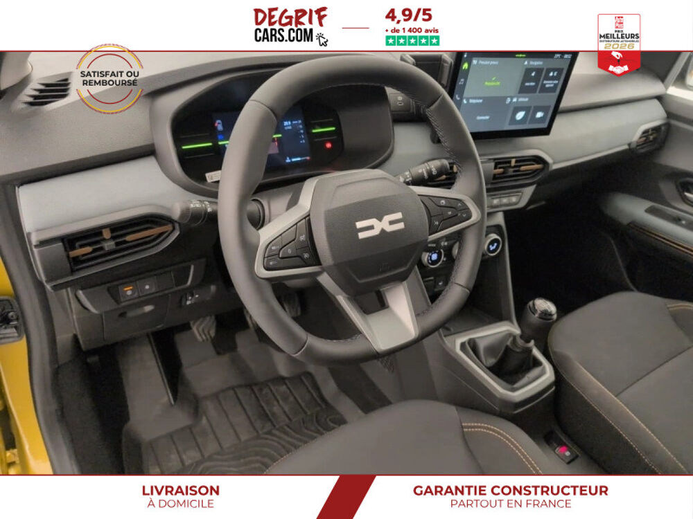 Sandero TCE 110 STEPWAY EXTREME + PACK HIVER + ROUE DE SECOURS 2026 occasion 35830 Betton