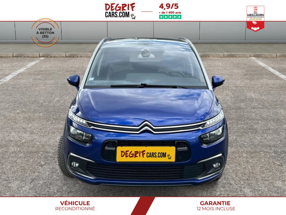 C4 Spacetourer Grand 1.6 BlueHDi 120 EAT6 Shine 7 Places + GARANTIE 12 MOIS 2018 occasion 35830 Betton