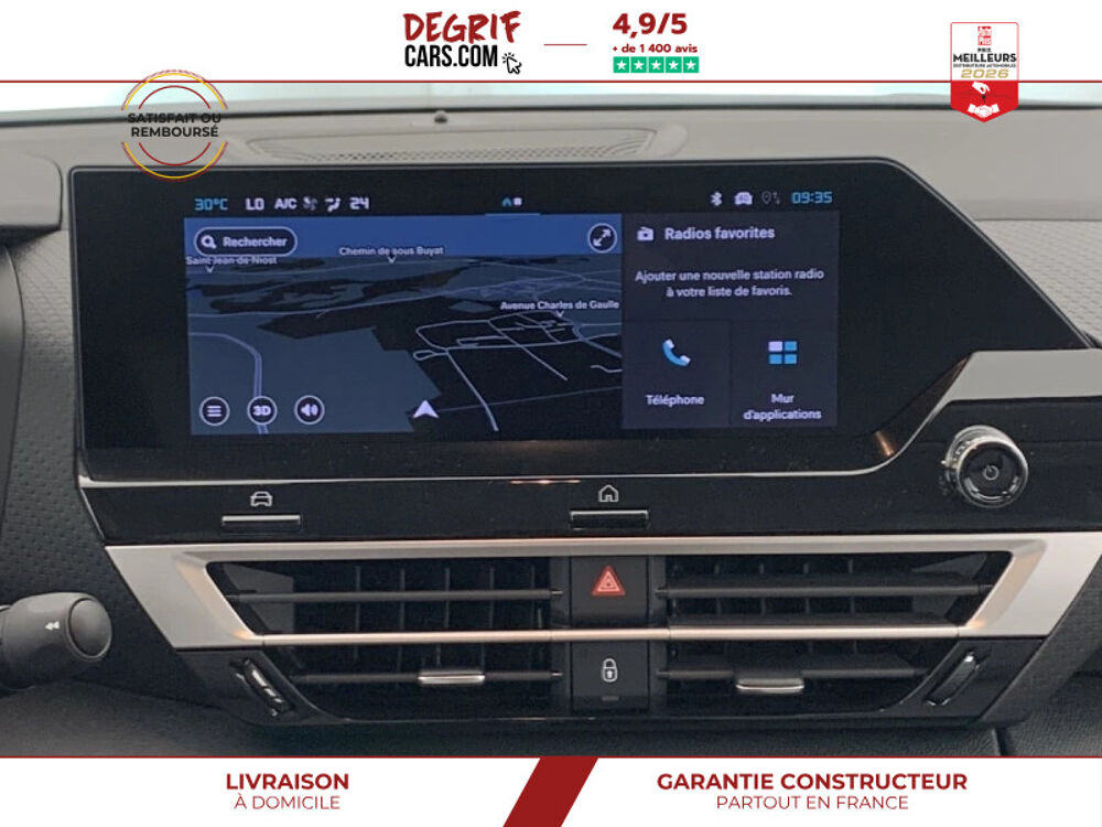 C4 PureTech 130 EAT8 Max + PACK TECHNO 2025 occasion 35830 Betton