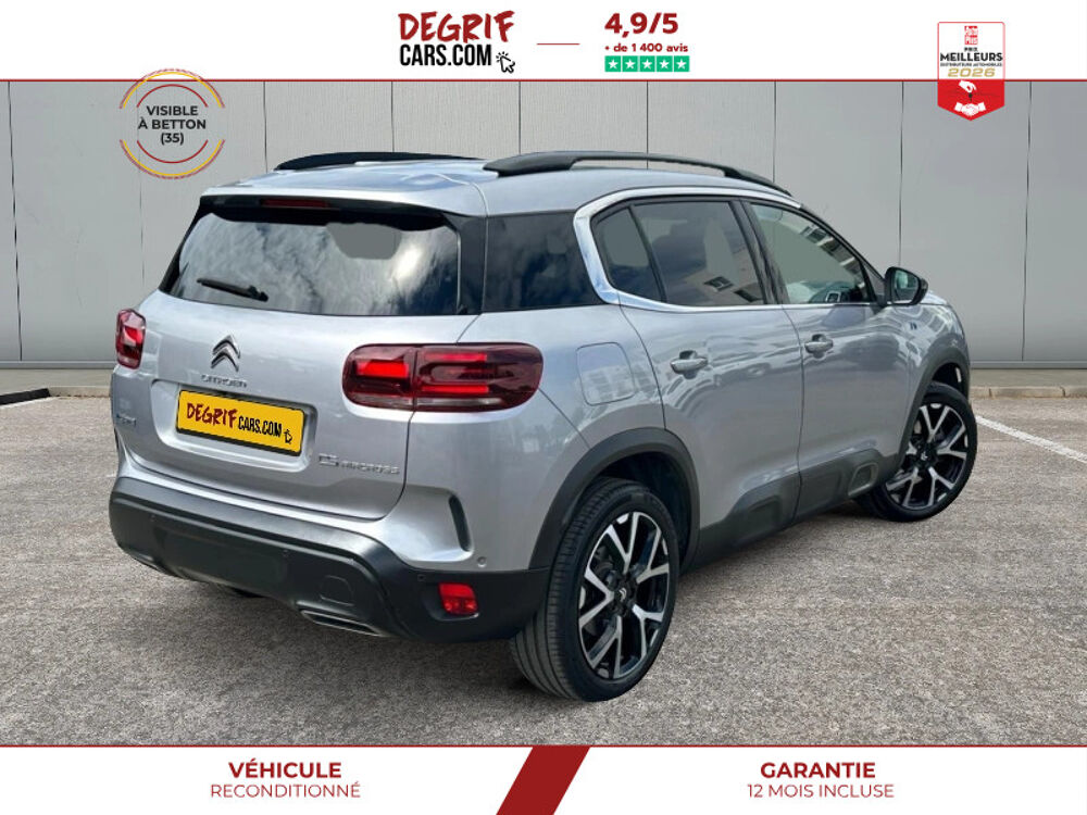 C5 aircross Hybrid Rechargeable 225 &euml;-EAT8 Shine Pack + CHARGEUR 7,4 KW 2023 occasion 35830 Betton