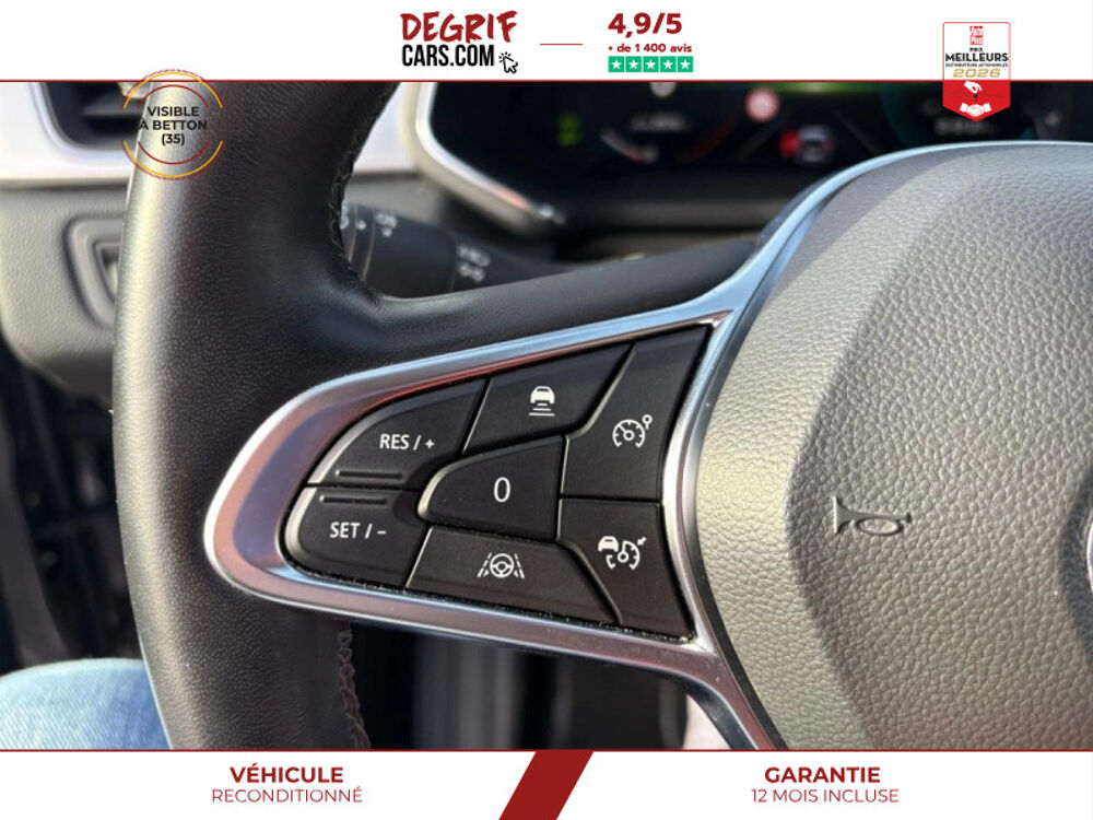 Captur 1.6 E-Tech Hybride Rechargeable 160 Techno + Pack Driving As 2022 occasion 35830 Betton