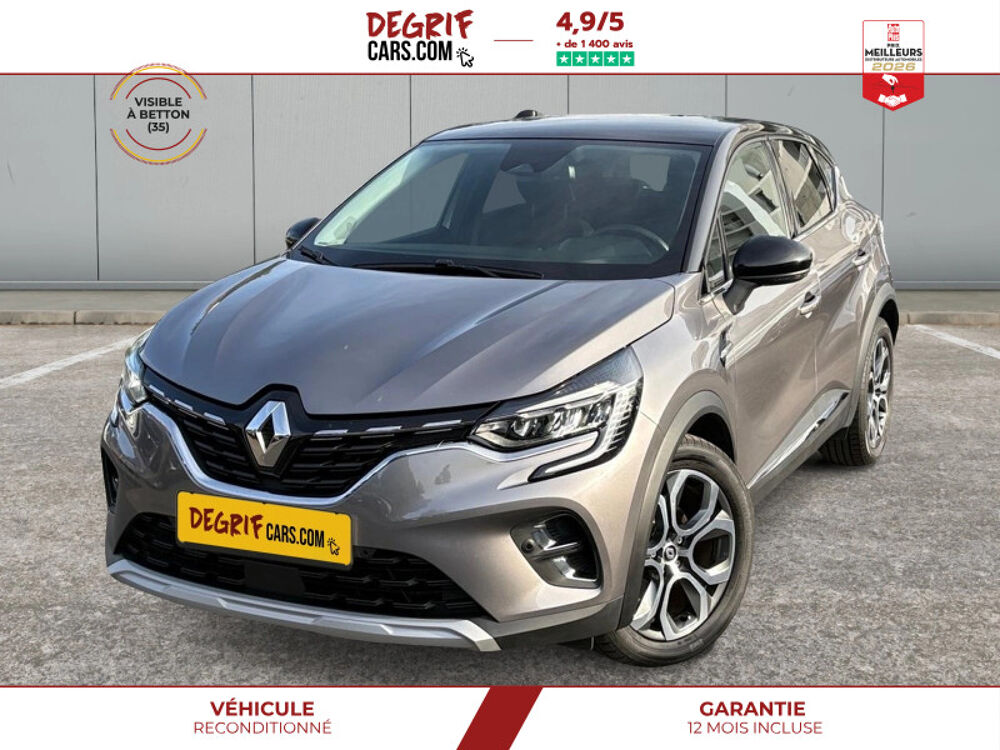 Captur 1.6 E-Tech Hybride Rechargeable 160 Techno + Pack Driving As 2022 occasion 35830 Betton
