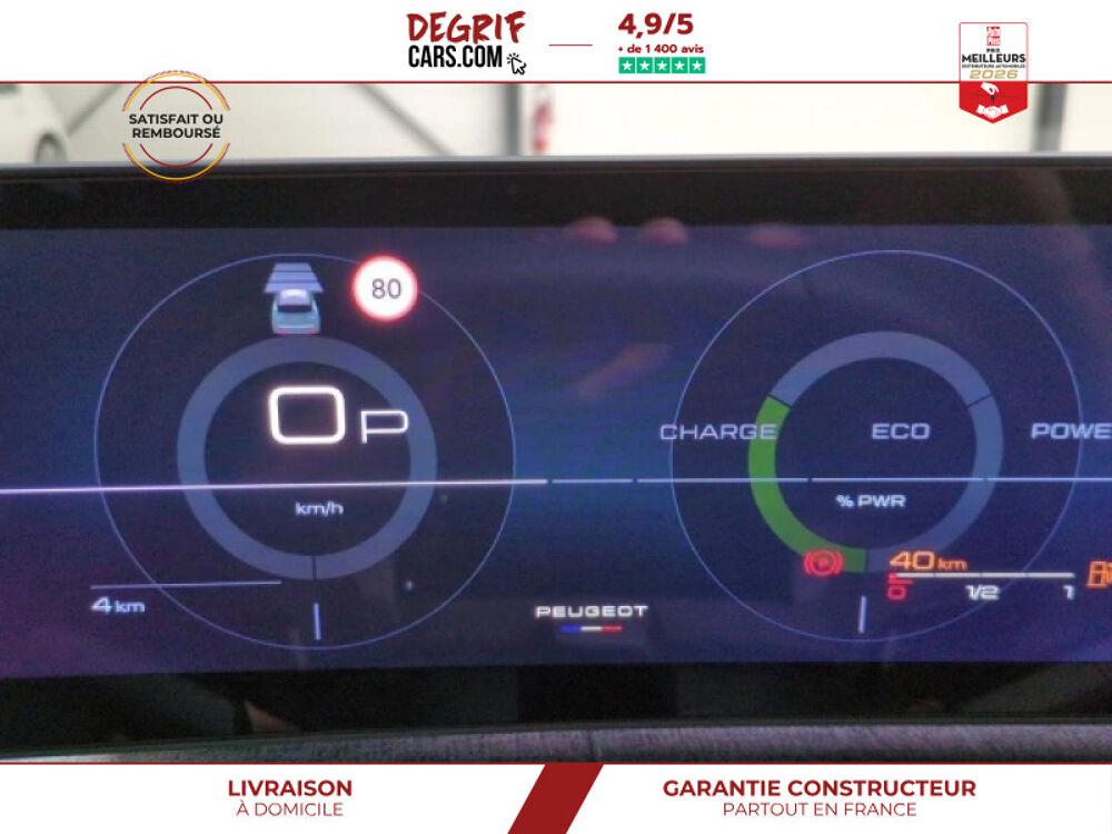 3008 HYBRID 145 BVA E-DCS6 GT + CAMERA 360 + DRIVE ASSIST PLUS 2026 occasion 35830 Betton
