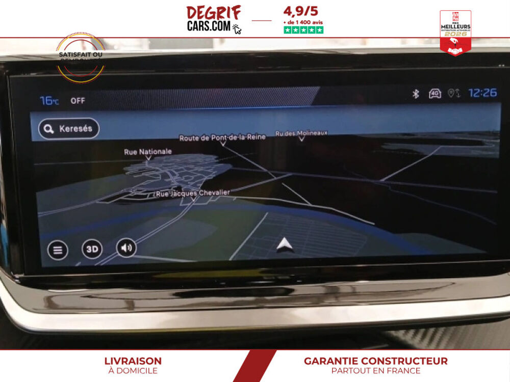 2008 GT HYBRID 145 E-DCS6 + PACK NAVIGATION & DRIVE ASSIST 2026 occasion 35830 Betton