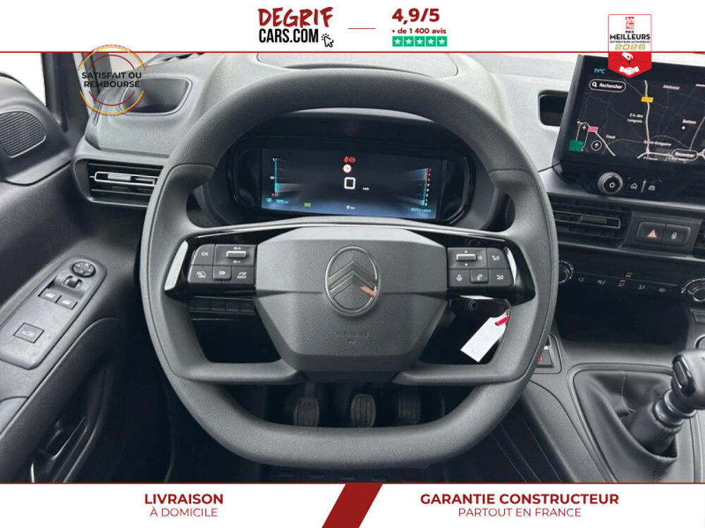 Berlingo 1.5 BlueHDi S&S 100CH FOURGON M 650KG 3 PLACES + PACK PREMIU 2025 occasion 35830 Betton