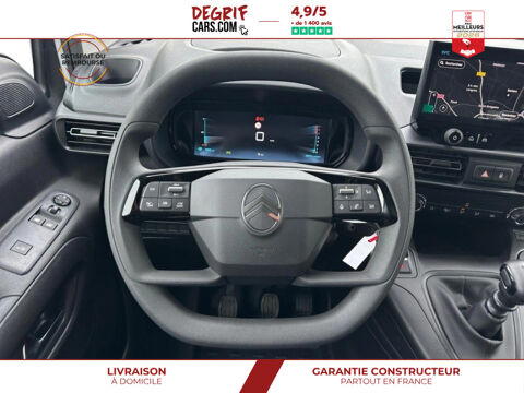 Berlingo 1.5 BlueHDi S&S 100CH FOURGON M 650KG 3 PLACES + PACK PREMIU 2025 occasion 35830 Betton
