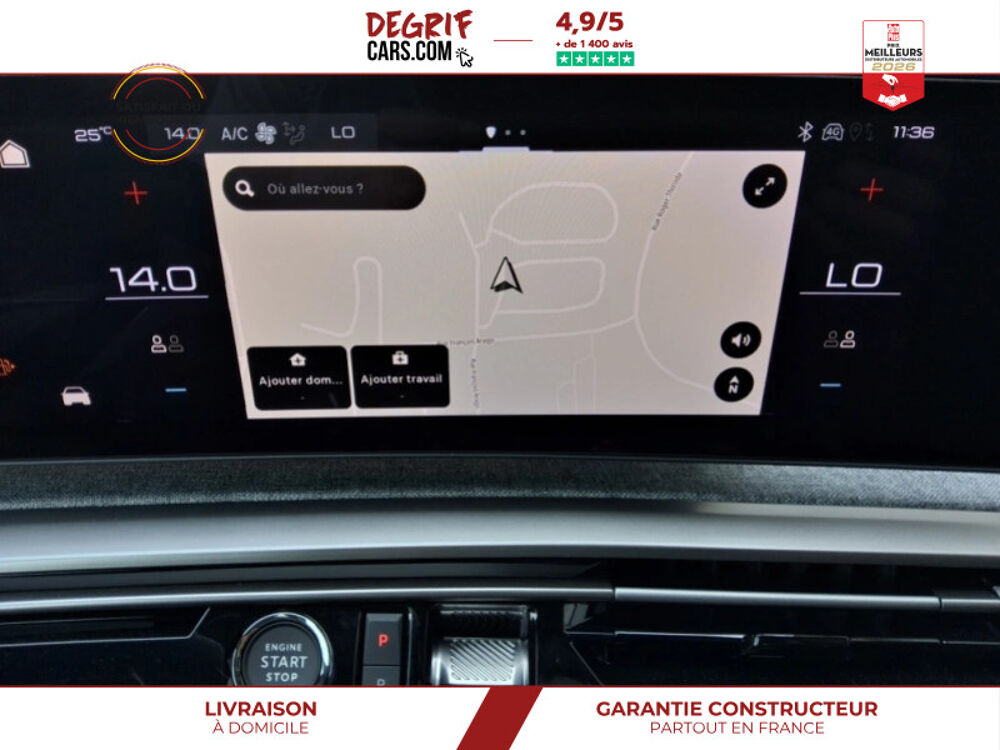 3008 Hybrid 145 e-DCS6 GT Exclusive + PACK VISION 360 & DRIVE ASS 2026 occasion 35830 Betton