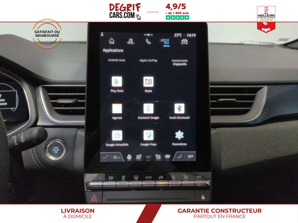 Captur esprit Alpine E-Tech full hybrid 160 ch 2026 occasion 35830 Betton