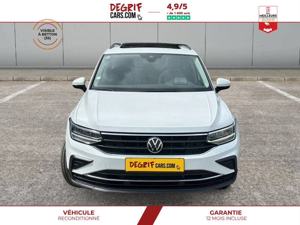 Tiguan 1.5 TSI 150 DSG7 Life + TOIT OUVRANT + TETE HAUTE + DISCOVER 2020 occasion 35830 Betton