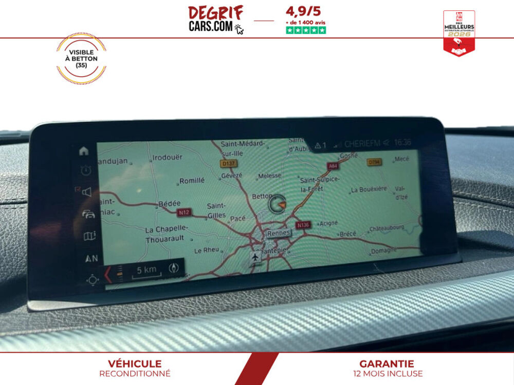Divers 420d Gran Coup&eacute; M Sport BVA8 F36 LCI + CARPLAY + TETE HAUTE 2019 occasion 35830 Betton