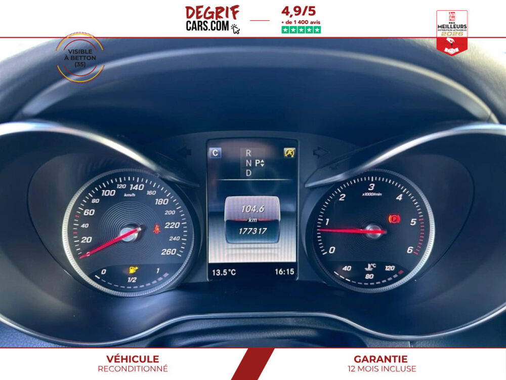 Divers 250d 9G-Tronic Sportline 4-Matic + ATTELAGE + SIEGE & VOLANT 2017 occasion 35830 Betton